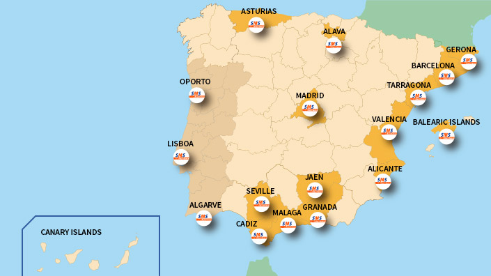 Direct Presence In Spain And Portugal